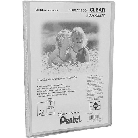 Album ofertowy Pentel Clear A4/30k transparentny Pentel Album ofertowy Pentel Clear A4/30k transparentny Pentel