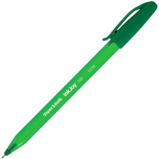 DŁUGOPIS PAPER MATE INKJOY 100 CAP M ZIELONY Paper Mate