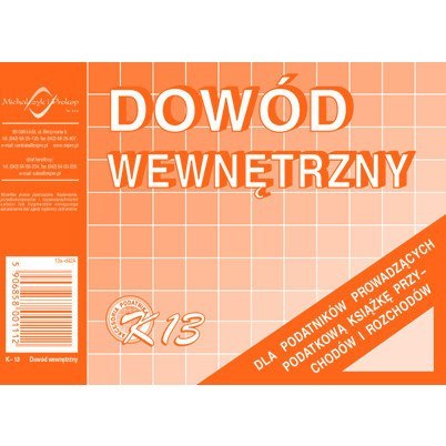 DOWÓD WEWNĘTRZNY A6 Michalczyk i Prokop DOWÓD WEWNĘTRZNY A6 Michalczyk i Prokop
