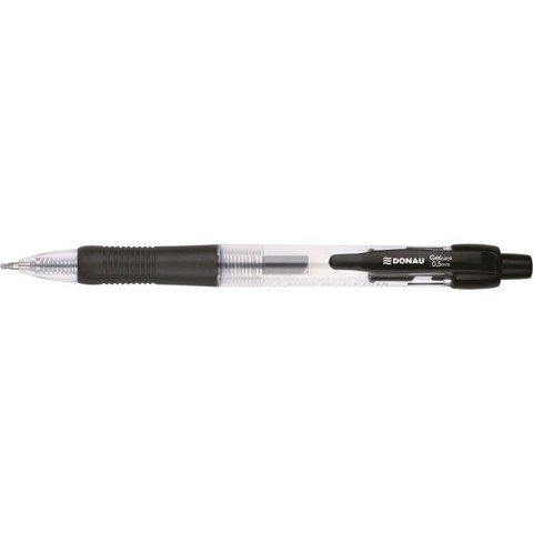 Długopis żelowy Donau Gelclick 0.5mm czarny Donau Długopis żelowy Donau Gelclick 0.5mm czarny Donau