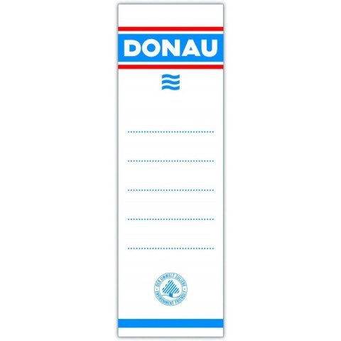 Etykiety na segregator Donau 48x153mm wsuwane (20) Donau Etykiety na segregator Donau 48x153mm wsuwane (20) Donau