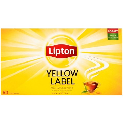 HERBATA LIPTON YELLOW LABEL (50) Lipton HERBATA LIPTON YELLOW LABEL (50) Lipton