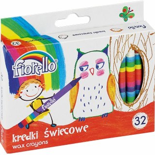 KREDKI ŚWIECOWE FIORELLO 32 KOLORÓW FIORELLO