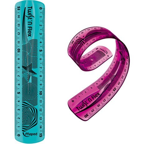 LINIJKA NIEŁAMLIWA MAPED TWIST'N FLEX 15cm Maped