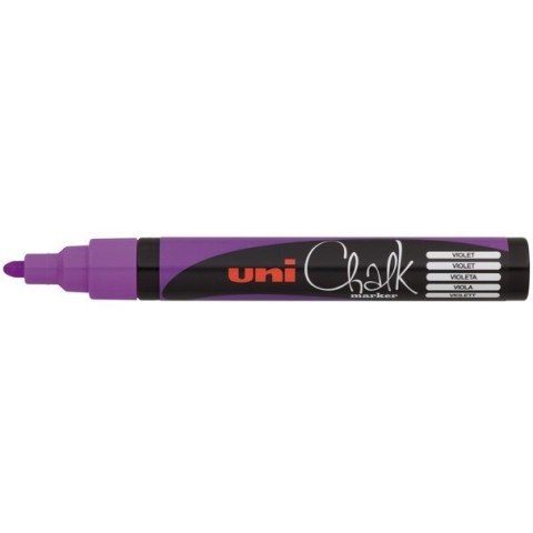 MARKER KREDOWY UNI CHALK PWE-5M FIOLETOWY Uni MARKER KREDOWY UNI CHALK PWE-5M FIOLETOWY Uni