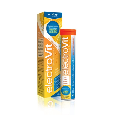 ActivLab ElectroVit o smaku pomarańczowym 20 tabletek ActivLab ElectroVit o smaku pomarańczowym 20 tabletek