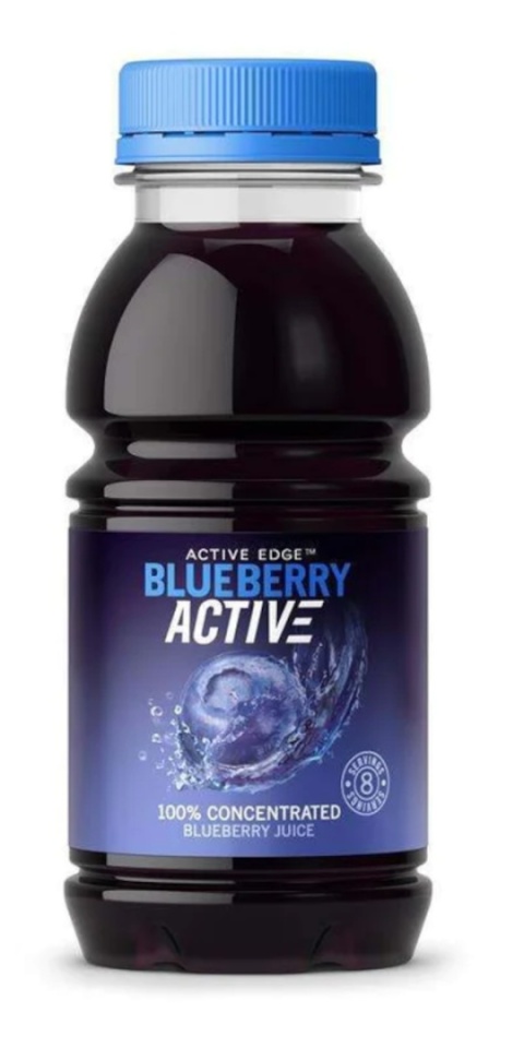 Active Edge Blueberry Active - koncentrat soku z borówki amerykańskiej 237 ml Active Edge Blueberry Active - koncentrat soku z borówki amerykańskiej 237 ml