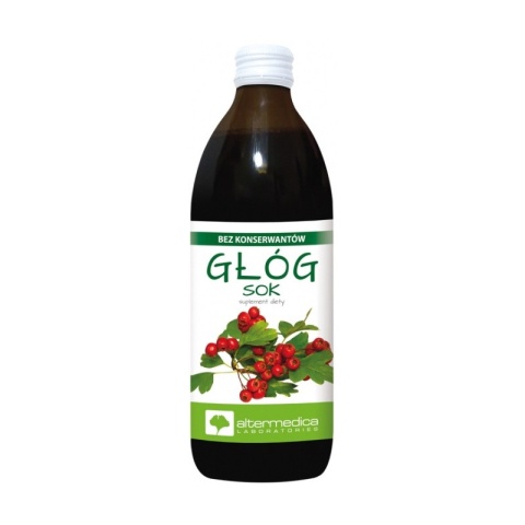 Alter Medica Sok z głogu 500ml Alter Medica Sok z głogu 500ml