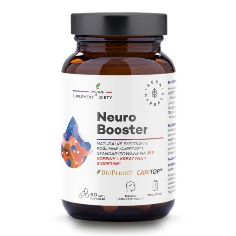 Aura Herbals Neuro Booster 60 kapsułek Aura Herbals Neuro Booster 60 kapsułek