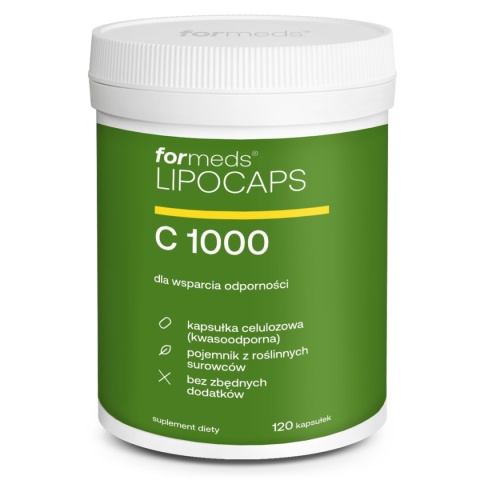 ForMeds Lipocaps C 1000 120 kapsułek ForMeds Lipocaps C 1000 120 kapsułek