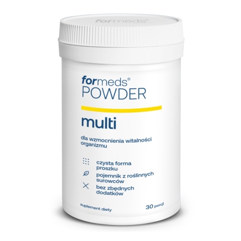 ForMeds Powder Multi kompleks witamin i składników mineralnych w proszku ForMeds Powder Multi kompleks witamin i składników mineralnych w proszku