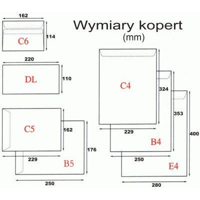 KOPERTY B4 SK BRĄZOWE (250) NC Koperty