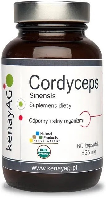 Kenay Cordyceps BIO 60 kapsułek Kenay Cordyceps BIO 60 kapsułek