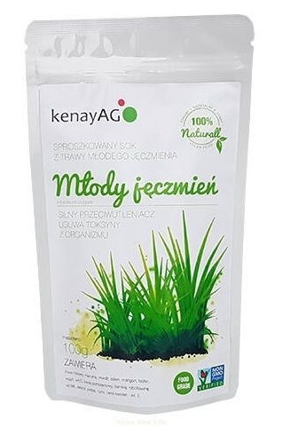 Kenay Trawa z młodego jęczmienia BIO sproszkowany sok 200 g Kenay Trawa z młodego jęczmienia BIO sproszkowany sok 200 g