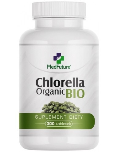 MedFuture Chlorella Organic Bio 300 tabletek MedFuture Chlorella Organic Bio 300 tabletek