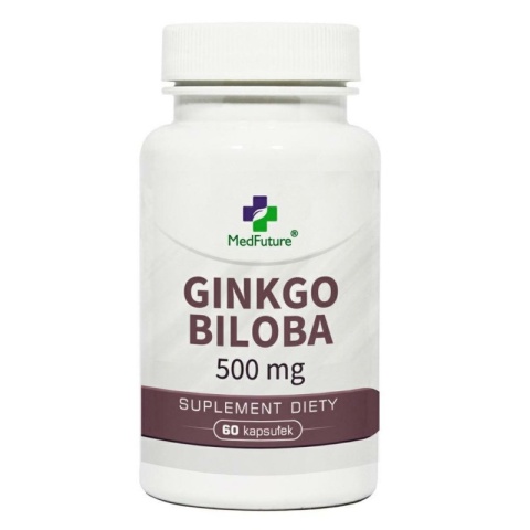 MedFuture Ginkgo Biloba 500mg 60 kapsułek MedFuture Ginkgo Biloba 500mg 60 kapsułek