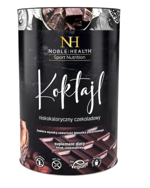 Noble Health Koktajl niskokaloryczny czekoladowy 150g Noble Health Koktajl niskokaloryczny czekoladowy 150g