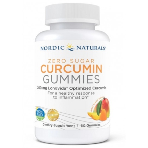 Nordic Naturals Curcumin Gummies (Kurkuma) 60 żelek Nordic Naturals Curcumin Gummies (Kurkuma) 60 żelek