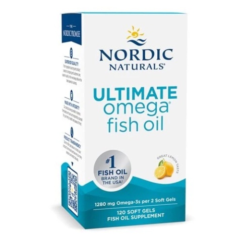Nordic Naturals Ultimate Omega 1280 mg 120 kapsułek miękkich o smaku cytrynowym Nordic Naturals Ultimate Omega 1280 mg 120 kapsułek miękkich o smaku cytrynowym