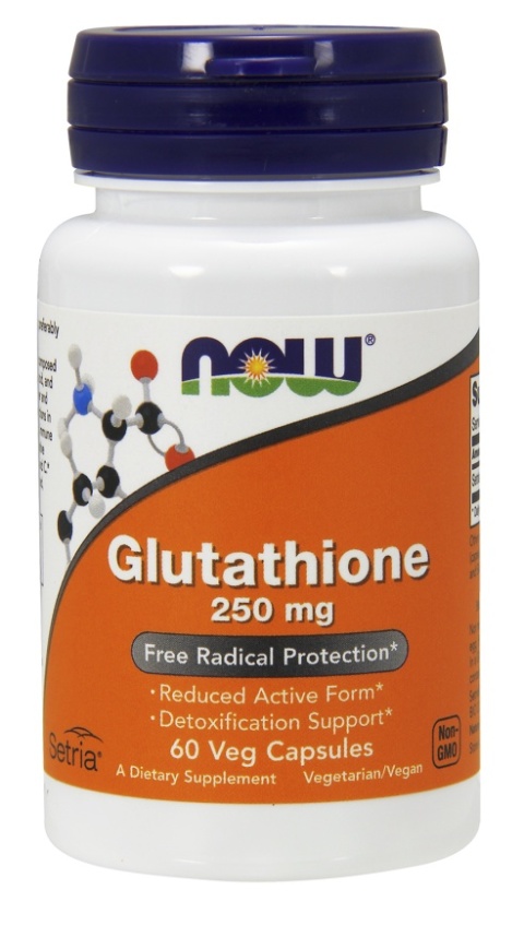 Now Foods Glutathione (Aktywny Glutation) 250 mg 60 kapsułek wegańskich Now Foods Glutathione (Aktywny Glutation) 250 mg 60 kapsułek wegańskich