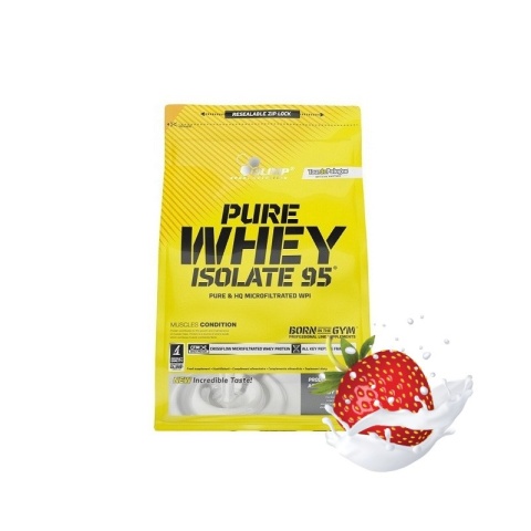 Olimp Pure Whey Isolate 95 1,8 kg o smaku truskawkowym Olimp Pure Whey Isolate 95 1,8 kg o smaku truskawkowym