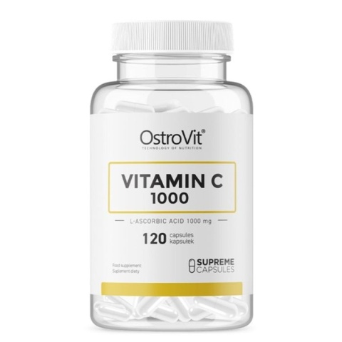 OstroVit Witamina C 1000 mg 120 kapsułek OstroVit Witamina C 1000 mg 120 kapsułek