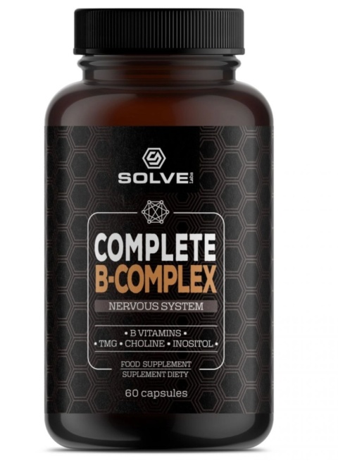 SolveLabs Complete B-complex 60 kapsułek SolveLabs Complete B-complex 60 kapsułek