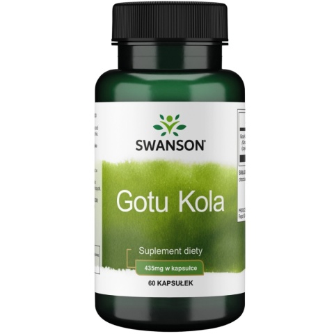 Swanson Gotu Kola 435 mg 60 kapsułek Swanson Gotu Kola 435 mg 60 kapsułek
