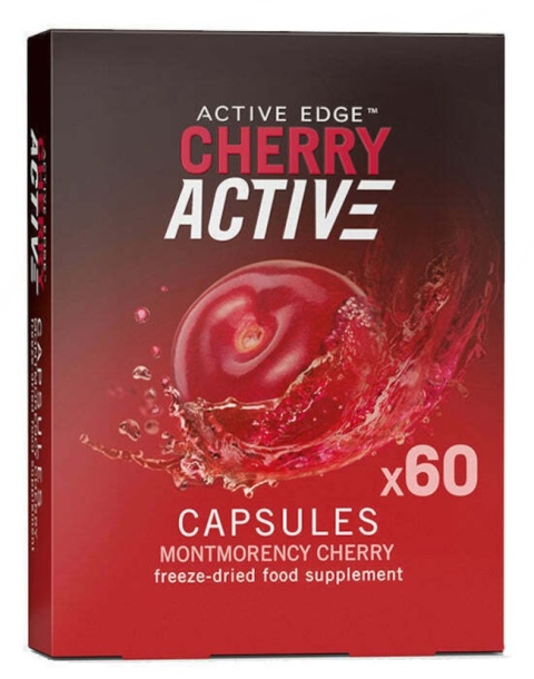 Active Edge Cherry sok z cierpkiej wiśni Montmorency 60 kapsułek Active Edge Cherry sok z cierpkiej wiśni Montmorency 60 kapsułek