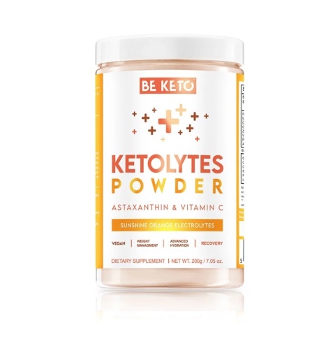 BeKeto Elektrolity Ketolytes w Proszku - Słoneczna Pomarańcza 200g BeKeto Elektrolity Ketolytes w Proszku - Słoneczna Pomarańcza 200g