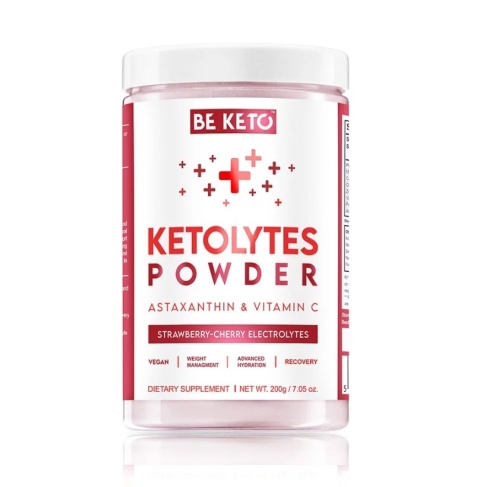 Beketo Elektrolity Ketolytes w Proszku - Wiśnia-Truskawka 200g Beketo Elektrolity Ketolytes w Proszku - Wiśnia-Truskawka 200g