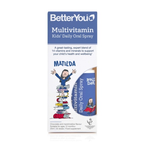 BetterYou Multivit Junior multiwitamina dla dzieci w sprayu 25 ml BetterYou Multivit Junior multiwitamina dla dzieci w sprayu 25 ml