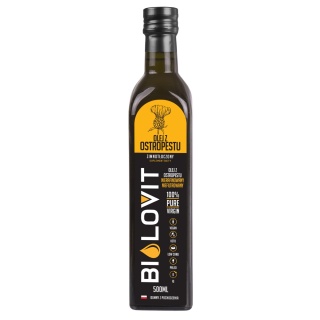 Bilovit Olej z Ostropestu 500ml ekologiczny, tłoczony na zimno