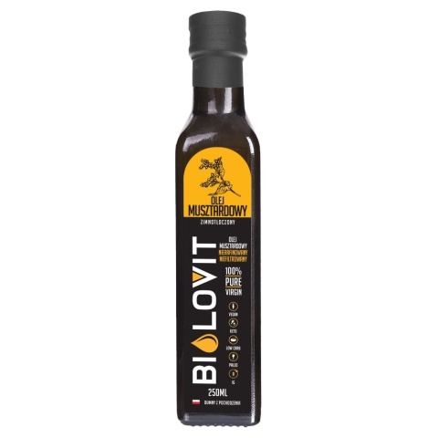 Bilovit olej musztardowy zimnotłoczony 250 ml Bilovit olej musztardowy zimnotłoczony 250 ml
