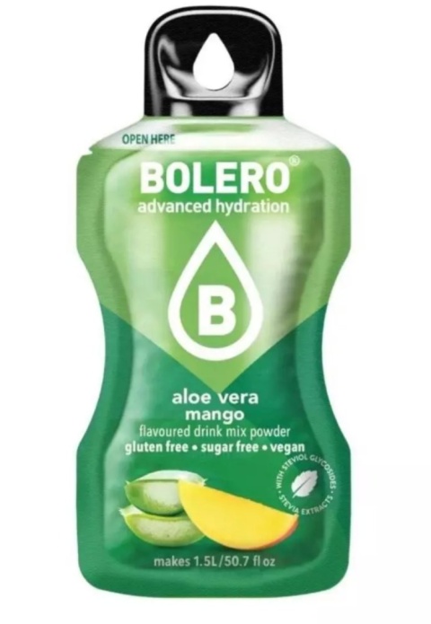 Bolero Instant Aloe Vera Mango 9g Bolero Instant Aloe Vera Mango 9g
