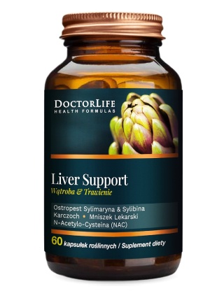Doctor Life Liver Support 60 kapsułek