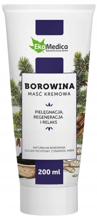 EkaMedica Maść Borowina 200 ml EkaMedica Maść Borowina 200 ml