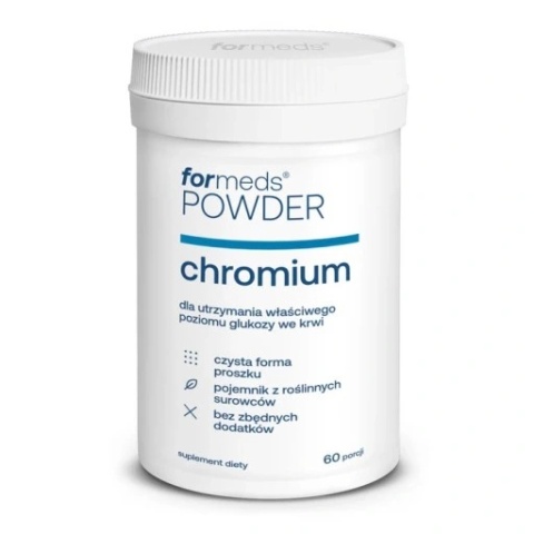Formeds Powder Chromium pikolinian chromu 200 µg w proszku 60 porcji Formeds Powder Chromium pikolinian chromu 200 µg w proszku 60 porcji
