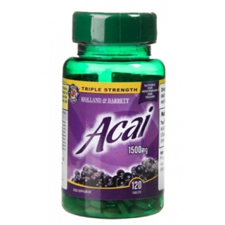 Holland & Barrett Acai Berry 1500 mg 120 tabletek