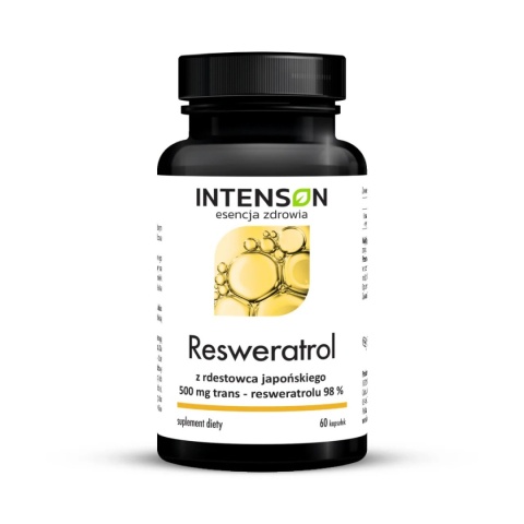 Intenson Resweratrol 60 kapsułek Intenson Resweratrol 60 kapsułek