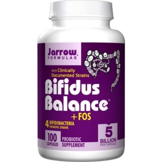 Jarrow Formulas Bifidus Balance + FOS 100 kapsułek wegańskich