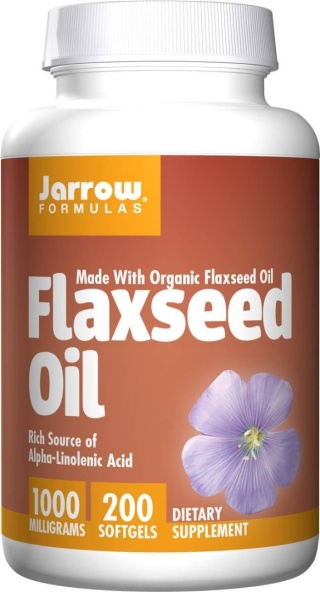 Jarrow Formulas Flaxseed Oil (Olej z siemienia lnianego) 200 kapsułek