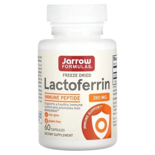 Jarrow Formulas Lactoferrin 250 mg 60 kapsułek