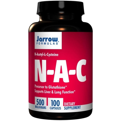 Jarrow Formulas NAC 500 mg 100 kapsułek Jarrow Formulas NAC 500 mg 100 kapsułek