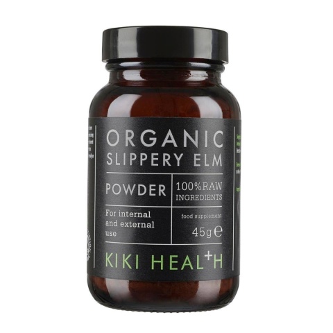 Kiki Health Slippery Elm Powder Organic (Czerwony Wiąz) 45 gram Kiki Health Slippery Elm Powder Organic (Czerwony Wiąz) 45 gram