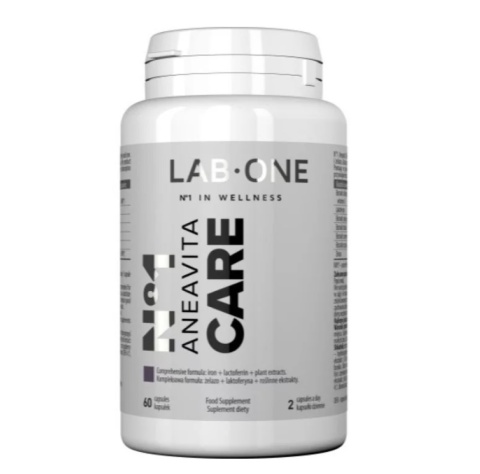 LAB ONE N°1 Aneavita Care 60 kapsułek LAB ONE N°1 Aneavita Care 60 kapsułek