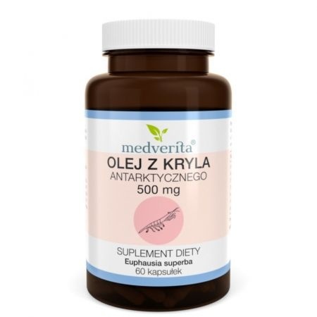 Medverita Olej z Kryla antarktycznego 60 kapsułek Medverita Olej z Kryla antarktycznego 60 kapsułek