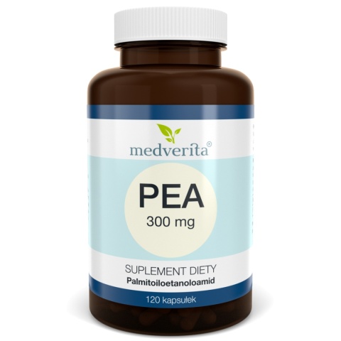 Medverita PEA 300 mg 120 kapsułek Medverita PEA 300 mg 120 kapsułek
