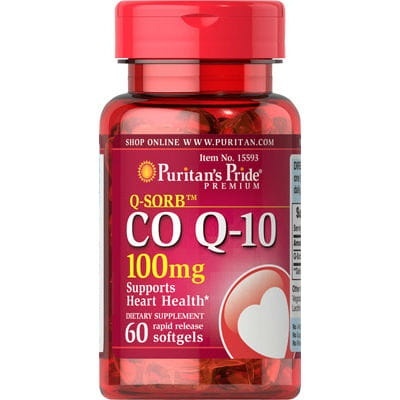 Puritan's Pride Koenzym Q-10 100mg 60 kapsułek Puritan's Pride Koenzym Q-10 100mg 60 kapsułek