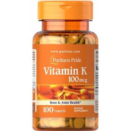 Puritan's Pride Witamina K 100mg 100 tabletek Puritan's Pride Witamina K 100mg 100 tabletek